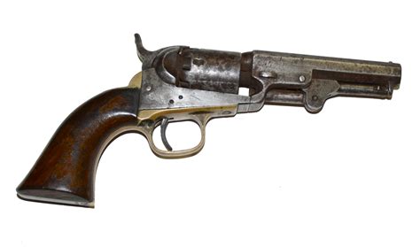 Model 1849 Colt Pocket Revolver With All Matching Numbers In Original