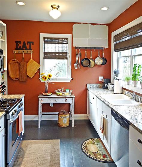 20 Light Orange Kitchen Walls