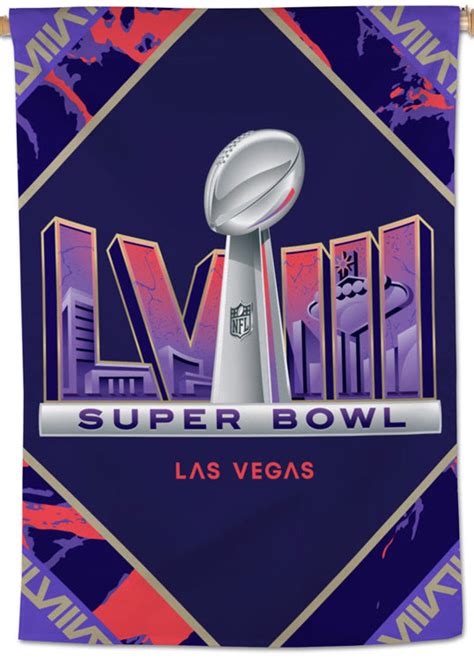 Super Bowl Lviii Las Vegas 2024 Official Nfl Championship Event 28x4