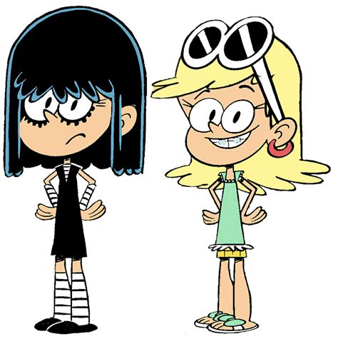 Luan As Lucy And Leni By Kabutopsthebadd On Deviantart