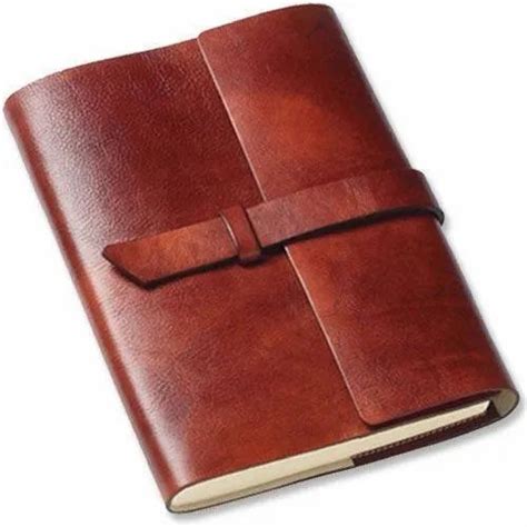 Brown Lock Diary Leather Diaries Yearly Paper Size B5 At Rs 320 In