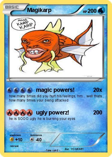 Pokémon Magikarp 1179 1179 Magic Powers My Pokemon Card