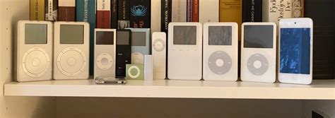 My Little Ipod Collection Including The Og From 2001 Ipod
