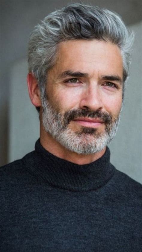 This men's short gray hairstyle leaves the hair at the top longer and the sides are quite short. 40 Winning Grey Hair Styles For Men - Buzz 2018 | Older ...