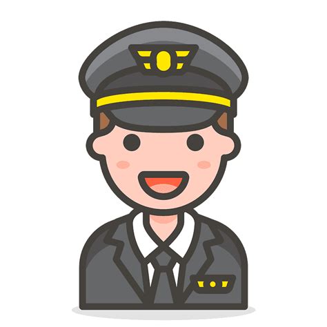Man Pilot Emoji Clipart Free Download Transparent Png Creazilla