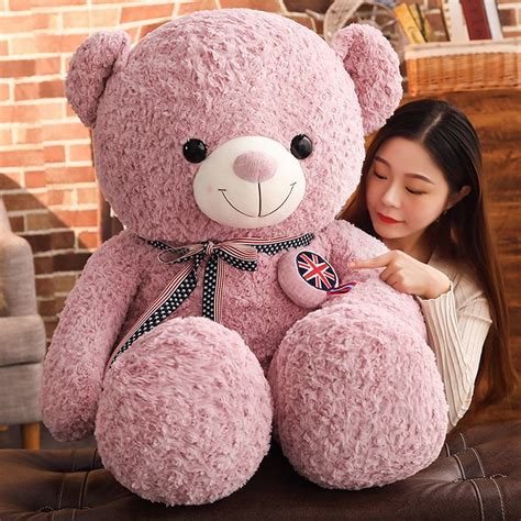 Huggy Bear Doll Plush Bear Toy Ragdoll Cute Teddy Bear Sleep Hug For Girls Girl Send Girlfriend