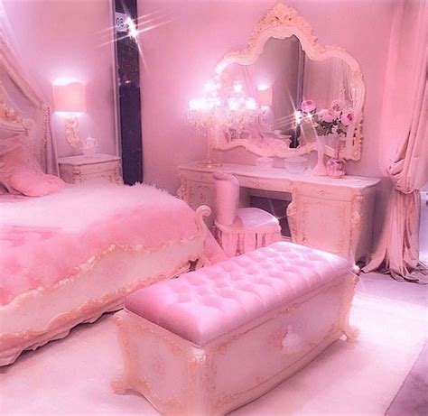 My Dream Room🥺💗🌸 Pink Baddie Aesthetic Girly Bedroom Pastel