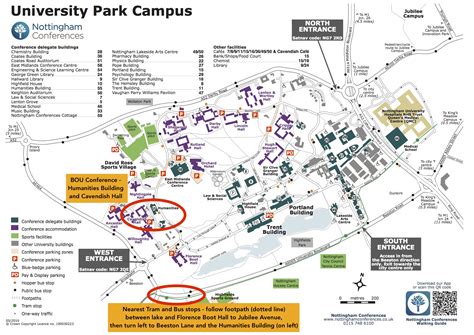 University Park Campus Map