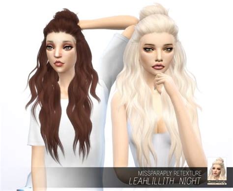 Missparaply Ts4 Leahlillith Night Solids 64 Colors Custom Sims