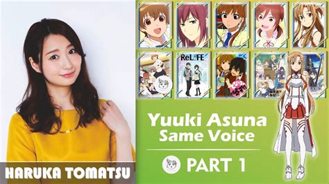Sub Indo Haruka Tomatsu Anime Voice Actress 戸松 遥 Part 1 Youtube