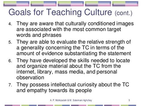 Traditional Ways Of Teaching Culture