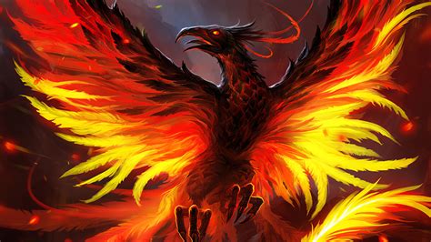 2048x1152 Phoenix The Red Bird 4k Wallpaper2048x1152 Resolution Hd 4k