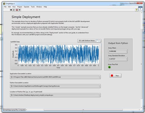 You know how to write useful python scripts, and now you want to show them off to the world… but how? Deploying Python-Powered LabVIEW Applications — Python ...