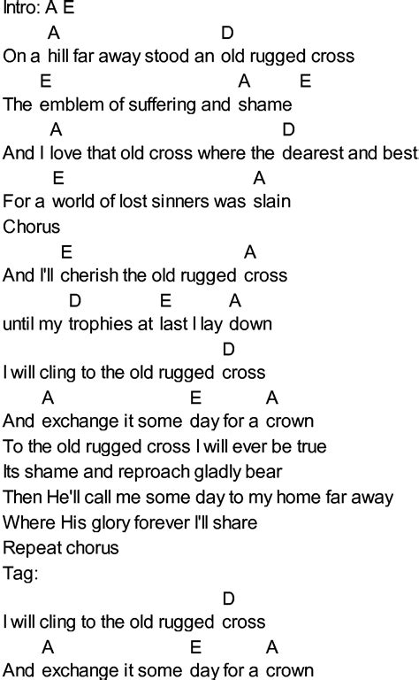 Bluegrass songs with chords