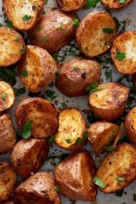 3 Ingredient Roasted Dijon Potatoes Recipe Side Dishes Easy
