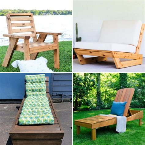 25 Free DIY Chaise Lounge Plans with Easy Instructions - Blitsy