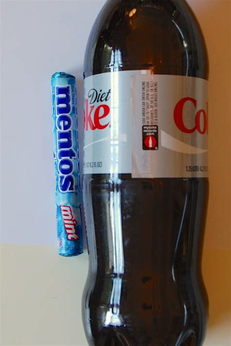 Mentos And Coke Explosion