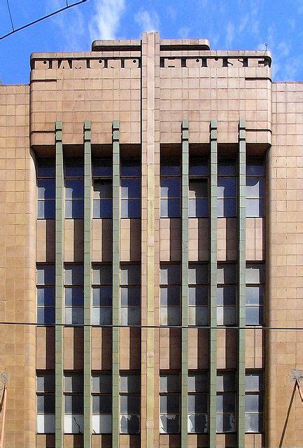 Australia Melbourne 2007 Art Deco Architecture Melbourne