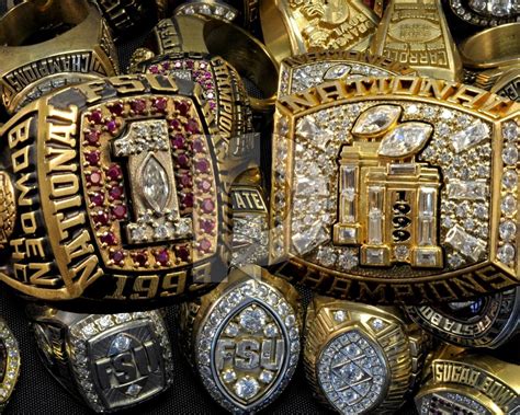 You have 14 days, from receipt, to notify the seller if you wish to cancel your order or exchange an item. Many Rings! | Fsu football, Florida state university ...