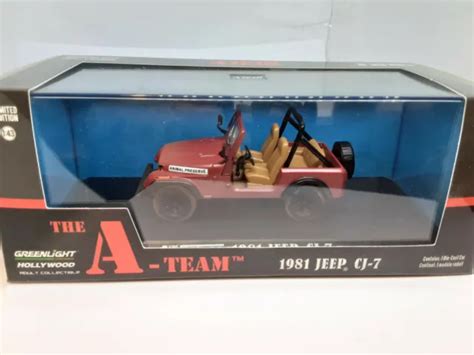 Jeep Cj 7 Serie Agence Tous Risque Ateam 1981 Greenligth 143 Eur 26