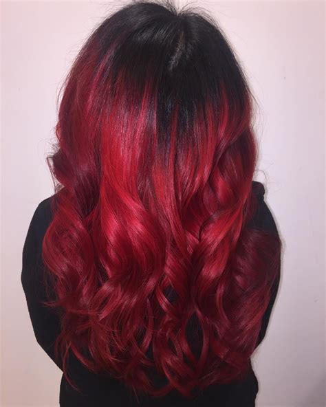 Nice 45 Thrilling Ways Of Achieving The Red Ombre Hair Sassy Flames