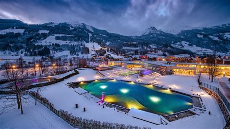Adventure Thermal Baths And Health Spas In Salzburgerland Alpine Spas Alpine Resorts Best Ski