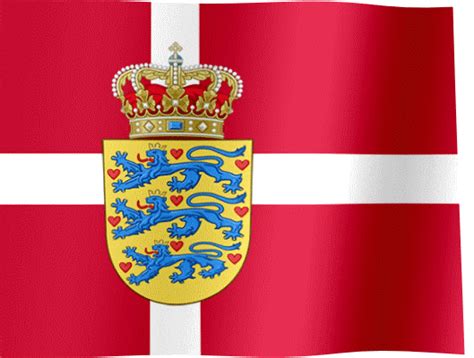 Flag Of Denmark  All Waving Flags