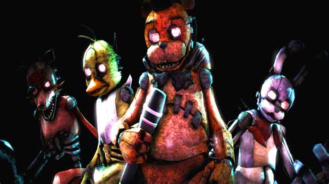 All Drawkill Animatronics Five Nights At Freddys Youtube