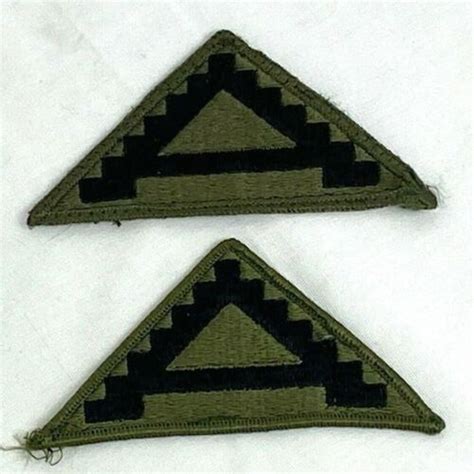 Us 7th Army Subdued Patches Ebay