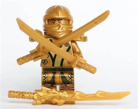 Lego Ninjago Minifiguur Gouden Ninja Met 3 Zwaarden Amazonnl