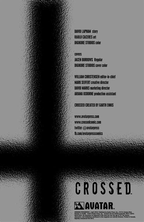 Crossed Psychopath Issue 1 Read Crossed Psychopath Issue 1 Comic