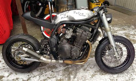 Suzuki gsf £4,800.00 make suzuki model gsf year 1999 engine size 599 ccm mileage 1,000 miles emission class — suzuki cafe racer. Suzuki Bandit GSF 1200 Retro Cafe Racer | 99garage | Cafe ...