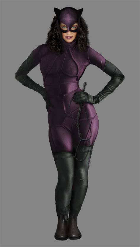 Catwoman 90s Purple Outfit By Ciro1984 On Deviantart