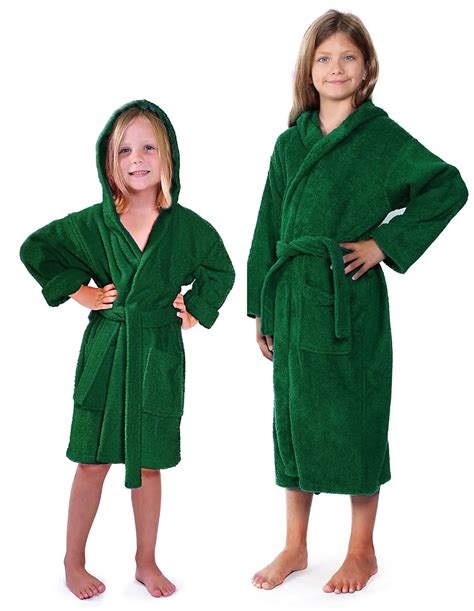 Buy Indulge Terry Hooded Kids Bathrobe For Girls And Boys 100 Cotton