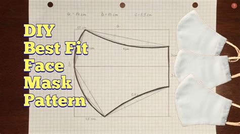 You can download the free pattern by clicking here. DIY Best Fit Face Mask Pattern - YouTube