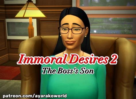 Immoral Desires 2 The Bosss Son By Ayarakoworld Mom Ntr Rntrmom