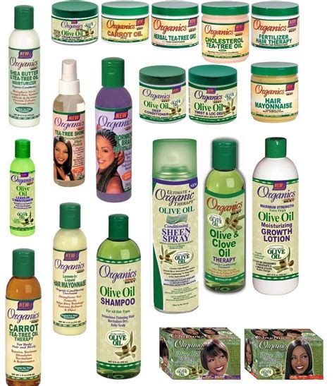 Organics Olive Oil Africas Best Afro Hair Care Products