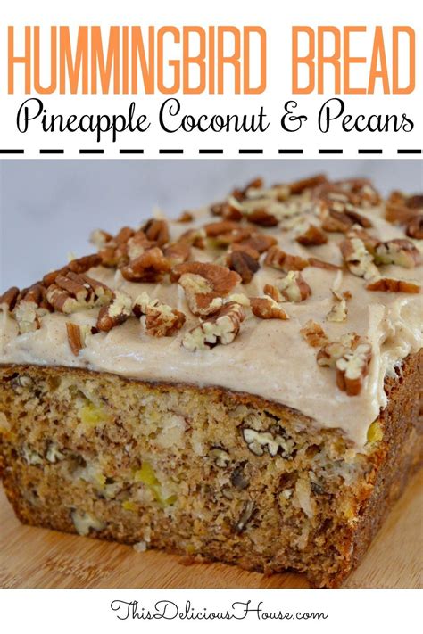 Moist banana bread is studded with pineapple chunks to create a tropical twist on classic banana bread. Hummingbird Bread Cream Cheese Frosting | Recipe ...