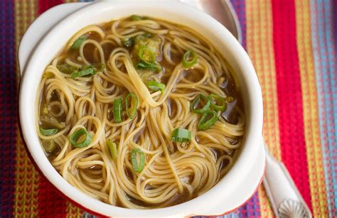 It is basically diced chicken cooked with peanuts, cucumbers, and peppers. Quick & Easy Chinese Noodle Soup - Erren's Kitchen