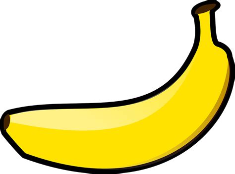 La Banane Jaune Fruits Images Vectorielles Gratuites Sur Pixabay