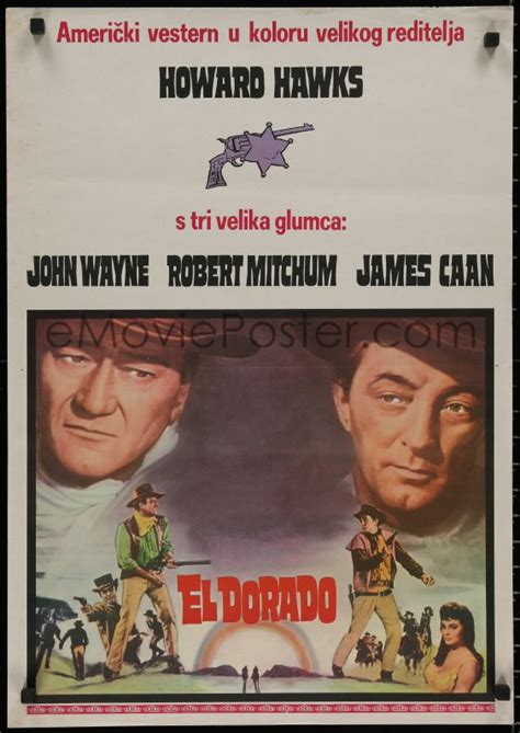 EMoviePoster 8j0637 EL DORADO Yugoslavian 20x28 1967 John Wayne