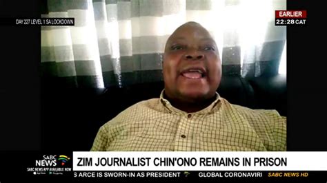 Zimbabwe Journalist Hopewell Chinono Remains In Prison Youtube