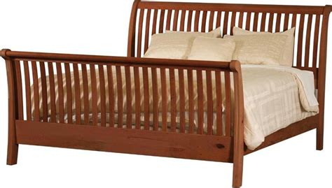 Unless your bed slats have a kind of pin that is designed to pass through the rail and the slat to join them (like many ikea beds), then your bed slats probably shift and fall out of position. Amish Shaker Sleigh Bed with Slats