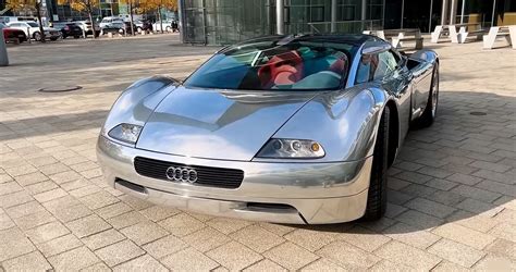 Heres A Rare Look At The Aluminum 6 Liter W12 Audi Concept From 1991