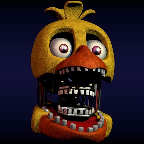 Withered Chica V3 Wip By Coolioart On Deviantart
