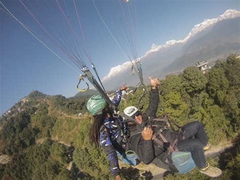 Paragliding In Pokhara Nepal Price Best Time Paragliding