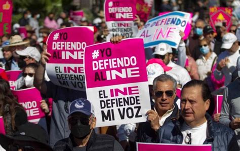 Este Domingo Segunda Marcha En Defensa Del INE La Verdad Noticias