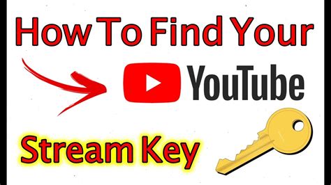 How To Find Your Youtube Stream Key 2018 Youtube