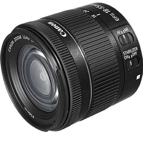 Buy Canon EF S 18-55 mm F4-F5.6 IS STM Lens (Black) Online ...