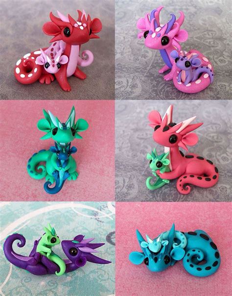 Polymer Clay Dragons Polymer Clay Crafts Clay Crafts Clay Dragon